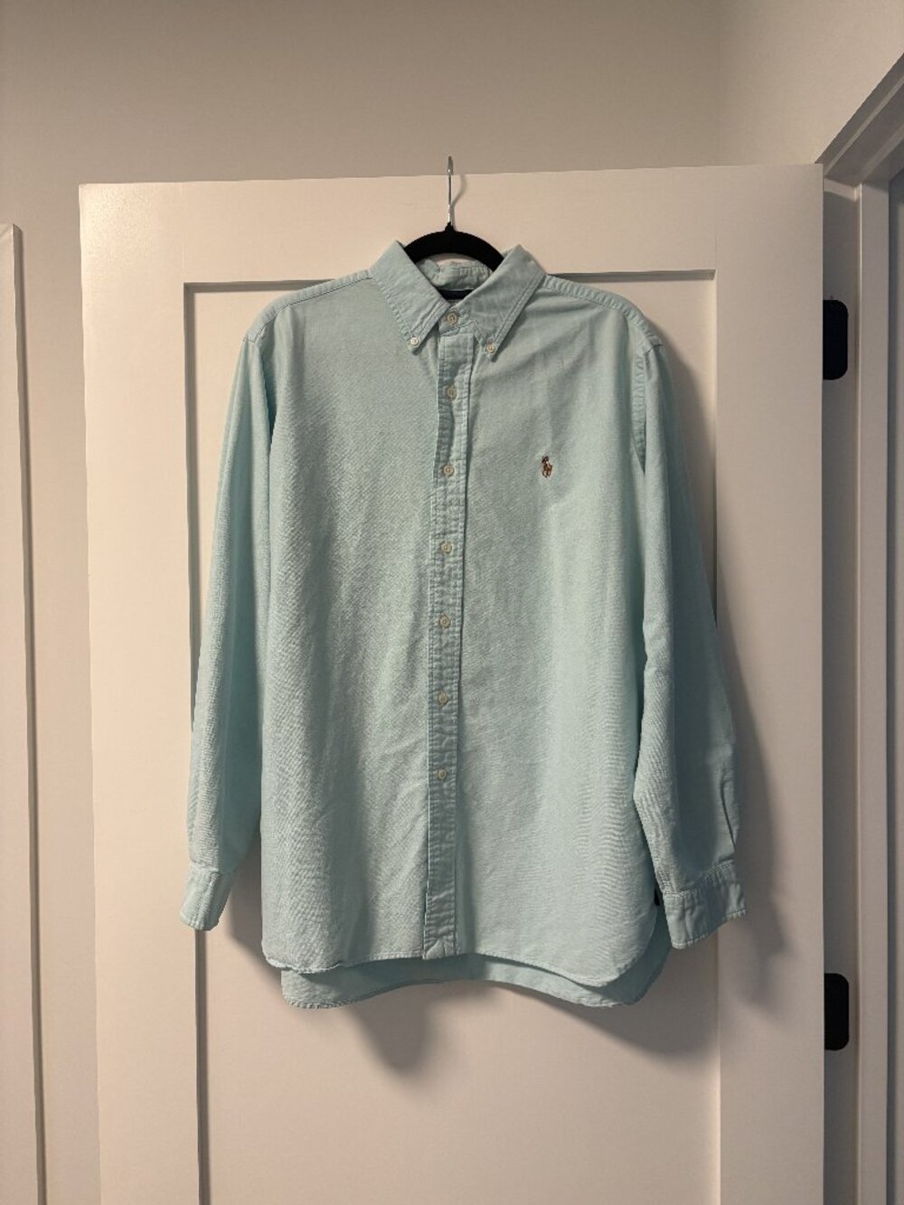 Polo Ralph Lauren Classic Fit Oxford Shirt, Mint, L